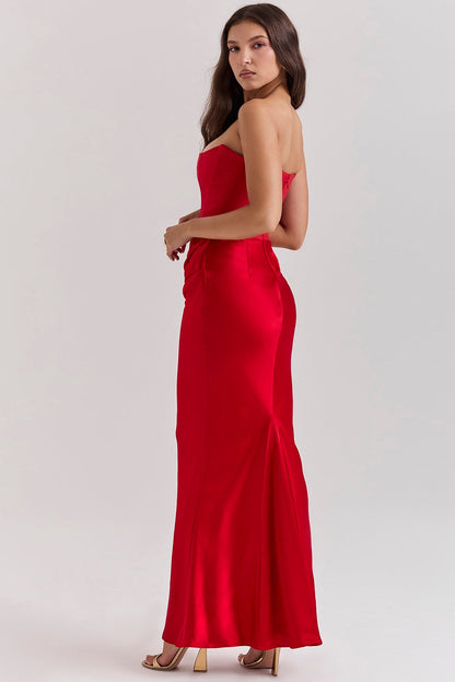 Nola Strapless Contour Dress