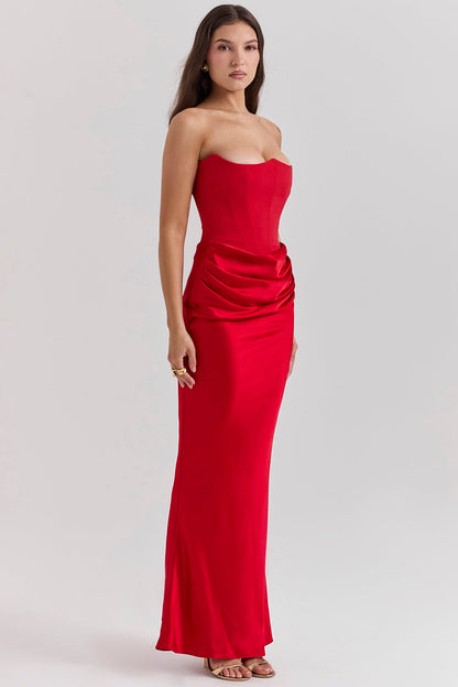 Nola Strapless Contour Dress