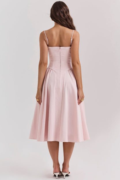 Alina Cinched Midi Dress