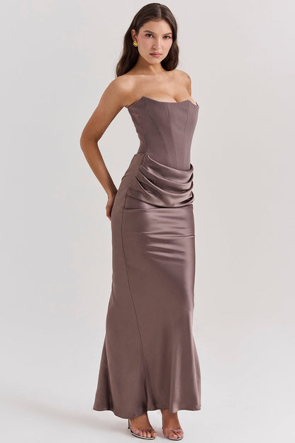 Nola Strapless Contour Dress