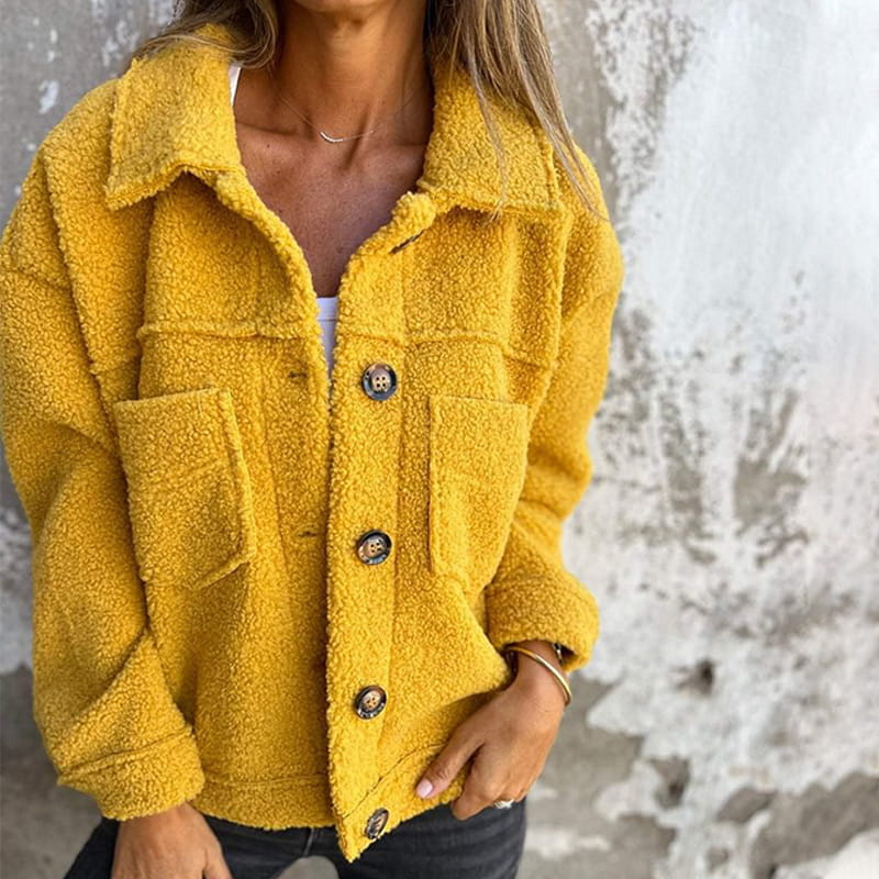 AUBREY™ - Cozy Button-Up Jacket