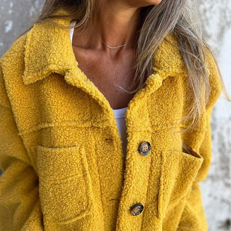 AUBREY™ - Cozy Button-Up Jacket