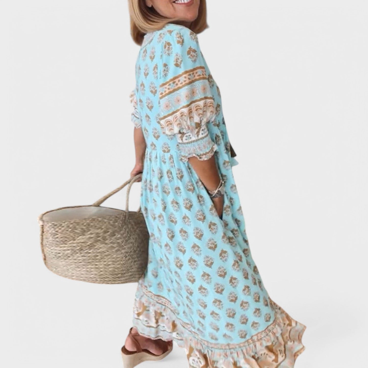 Isla – Radiant Spring Dress