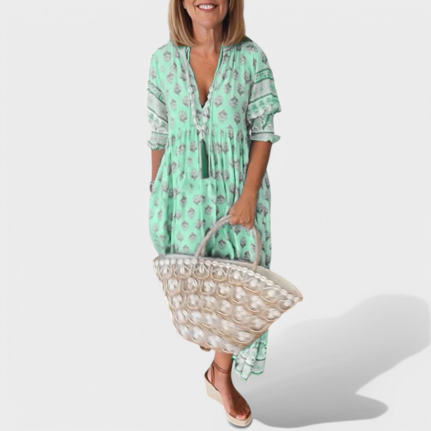 Isla – Radiant Spring Dress
