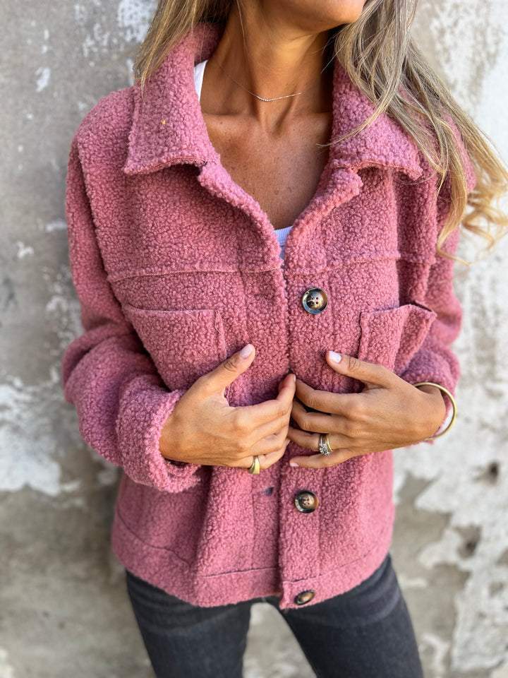 AUBREY™ - Cozy Button-Up Jacket
