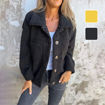 AUBREY™ - Cozy Button-Up Jacket