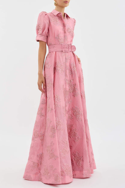 Cassie™ - Elegant Belted Dress