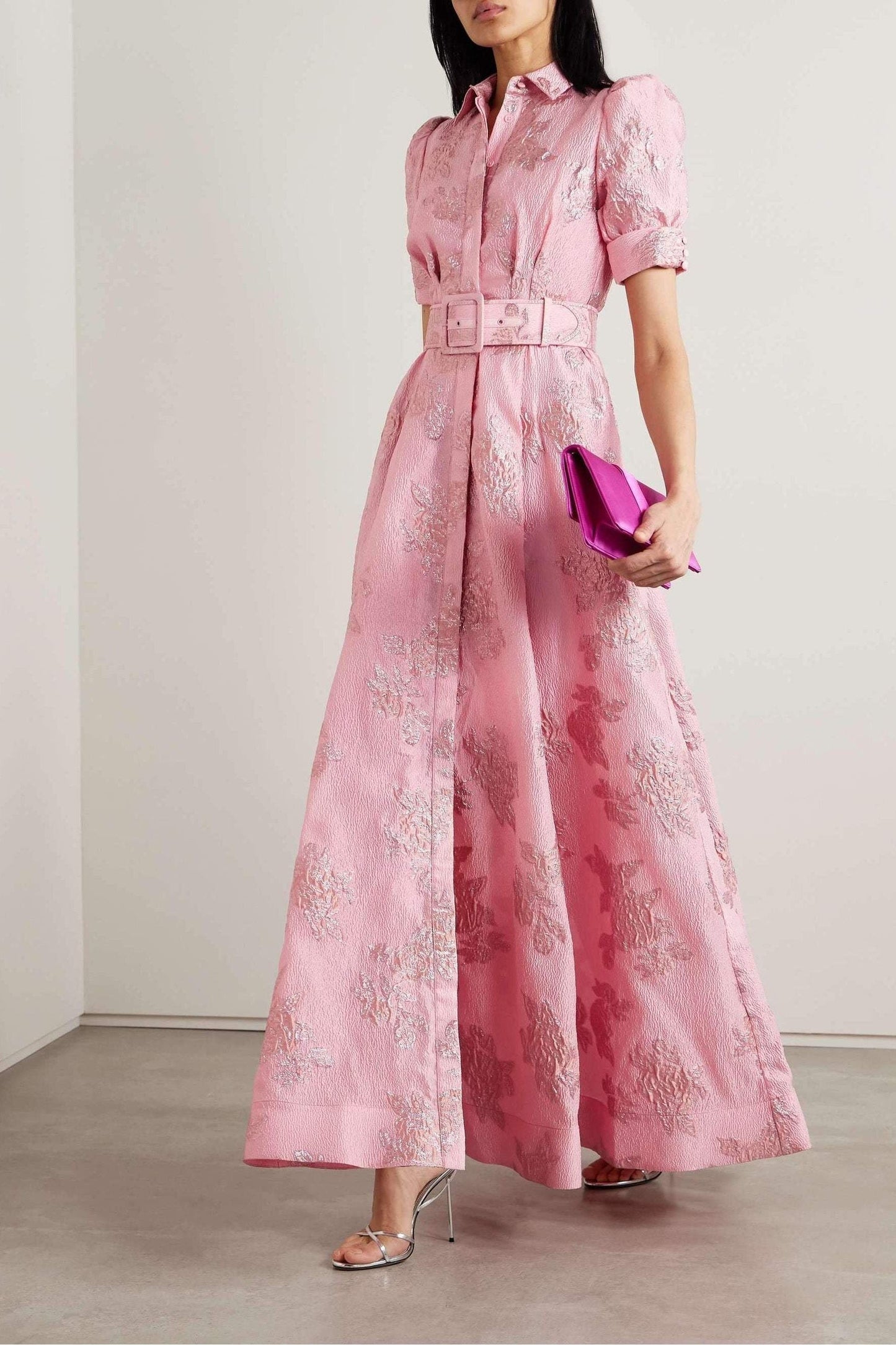 Cassie™ - Elegant Belted Dress