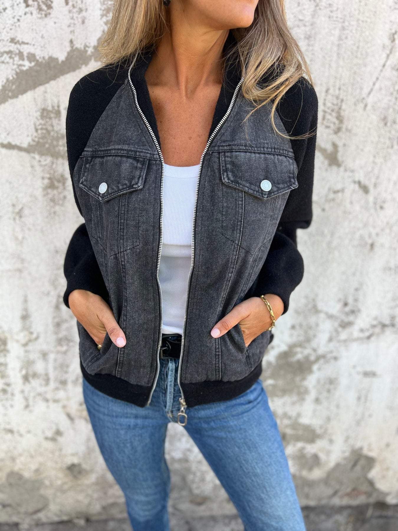 Ezrah™ - Classic Zip-Up Jacket