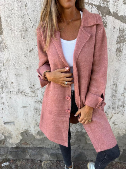 Aaliyah™ - Cozy Button Coat
