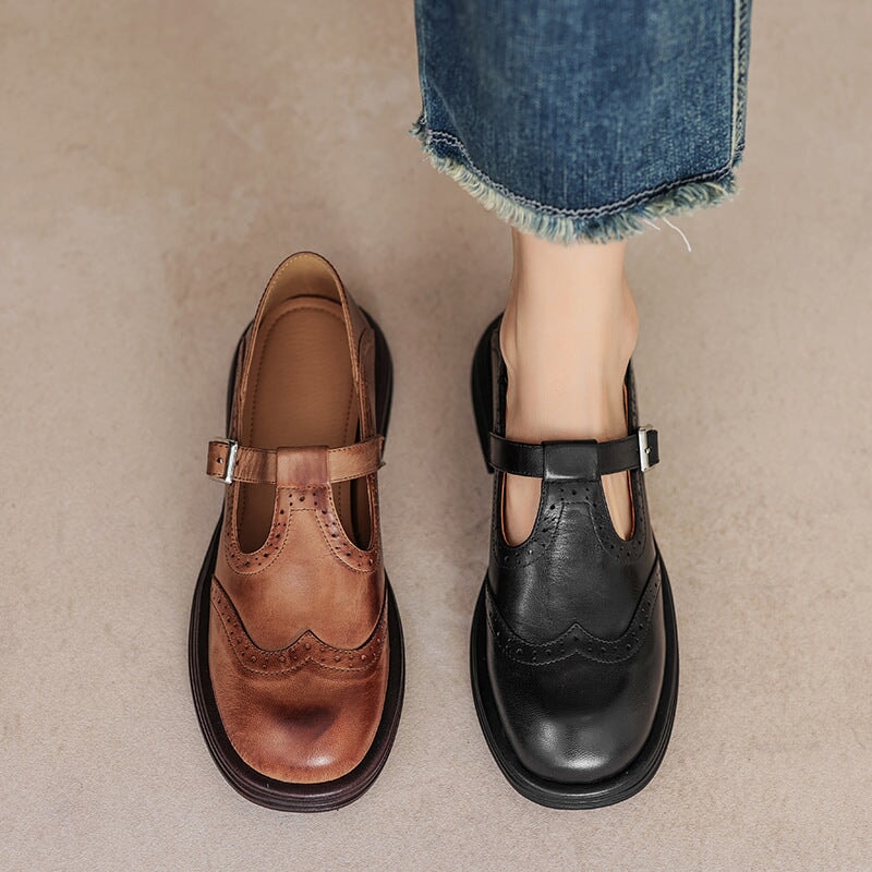 VELDA | Elegant Mary Jane Flats