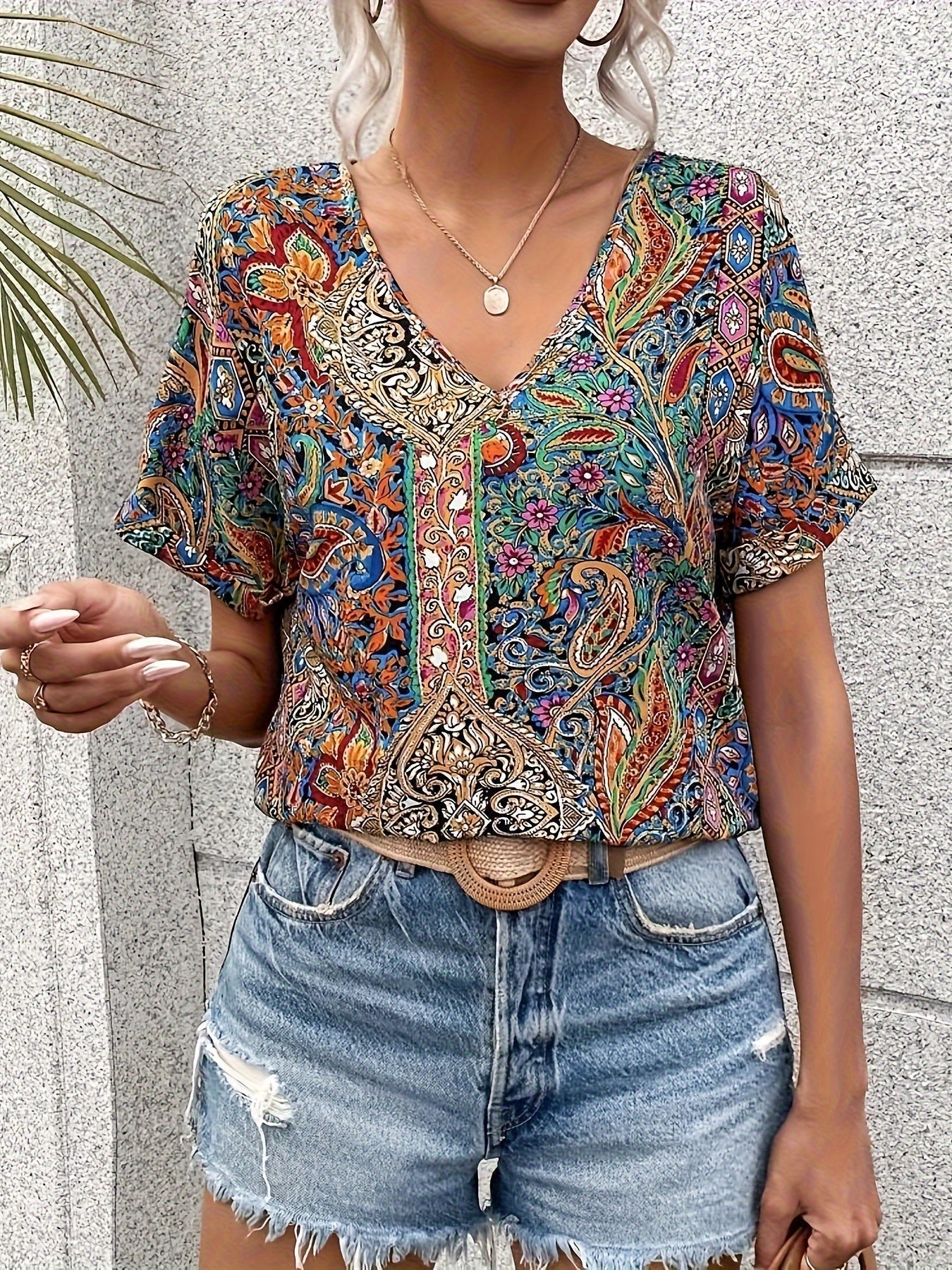 Shane™ - Boho Chic Blouse