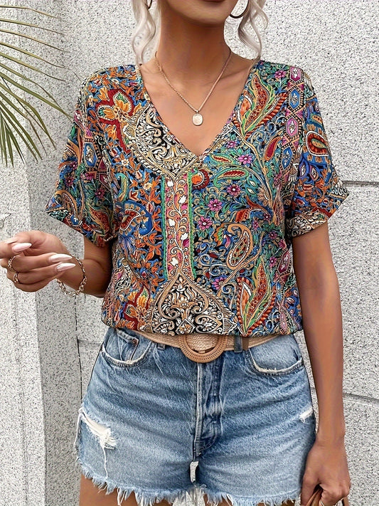 Shane™ - Boho Chic Blouse