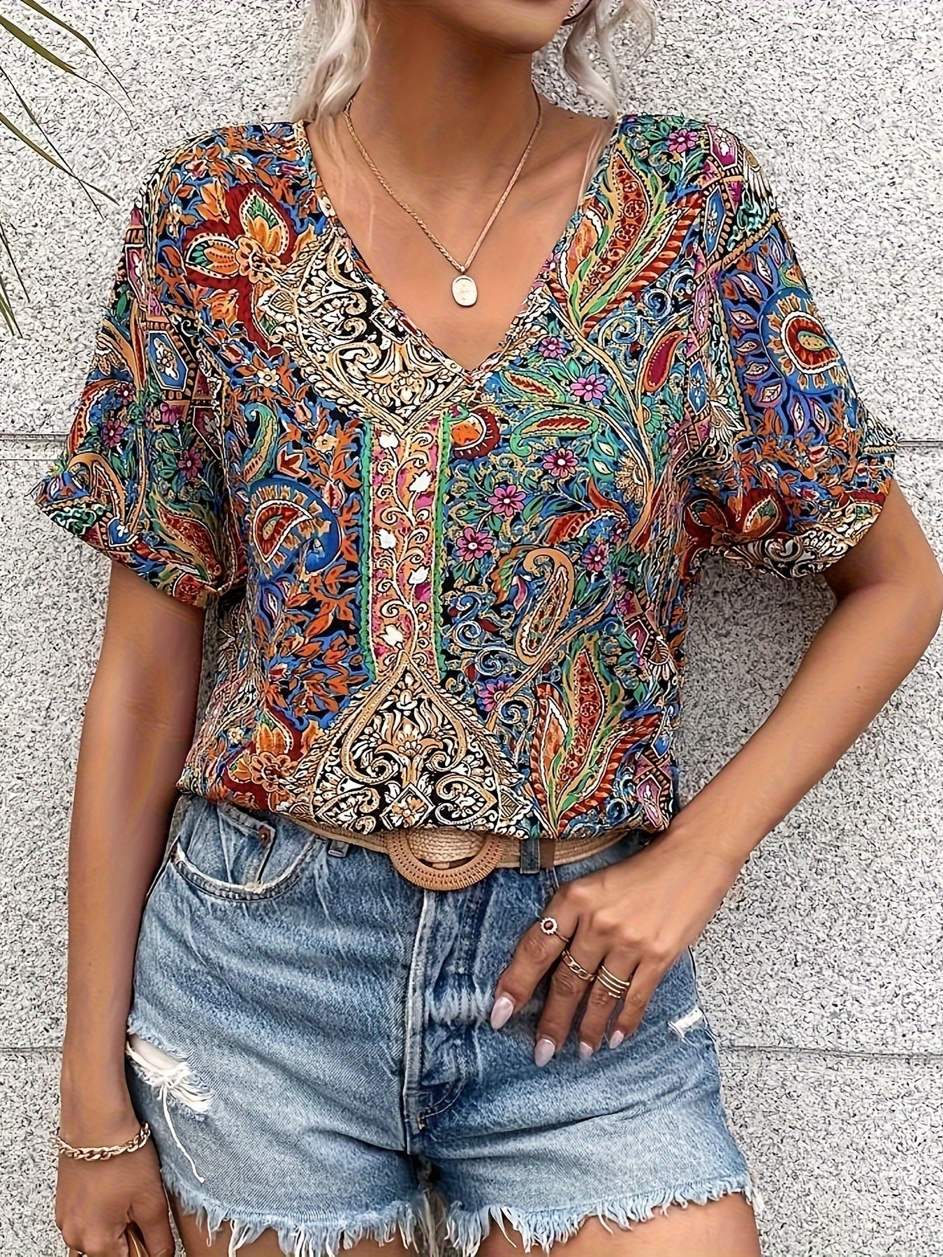 Shane™ - Boho Chic Blouse