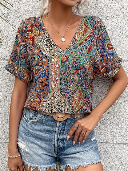 Shane™ - Boho Chic Blouse