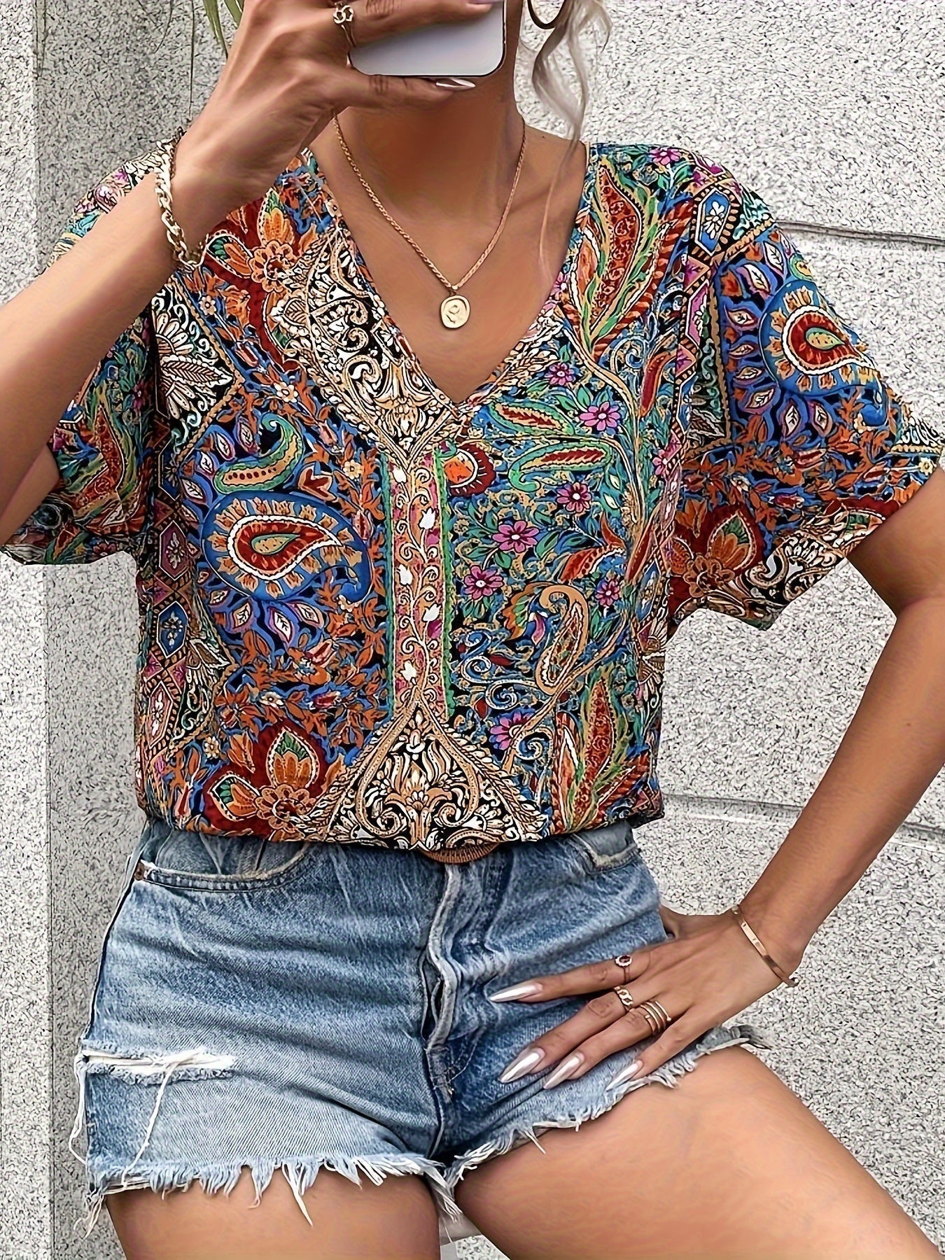 Shane™ - Boho Chic Blouse