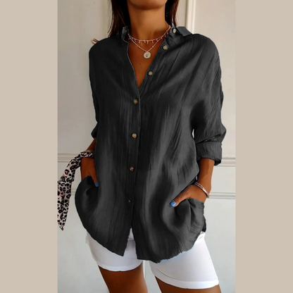 Ella - Crinkled Charm Top