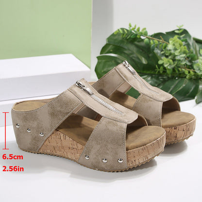 Laurelle™ - Stylish Wedge Sandals