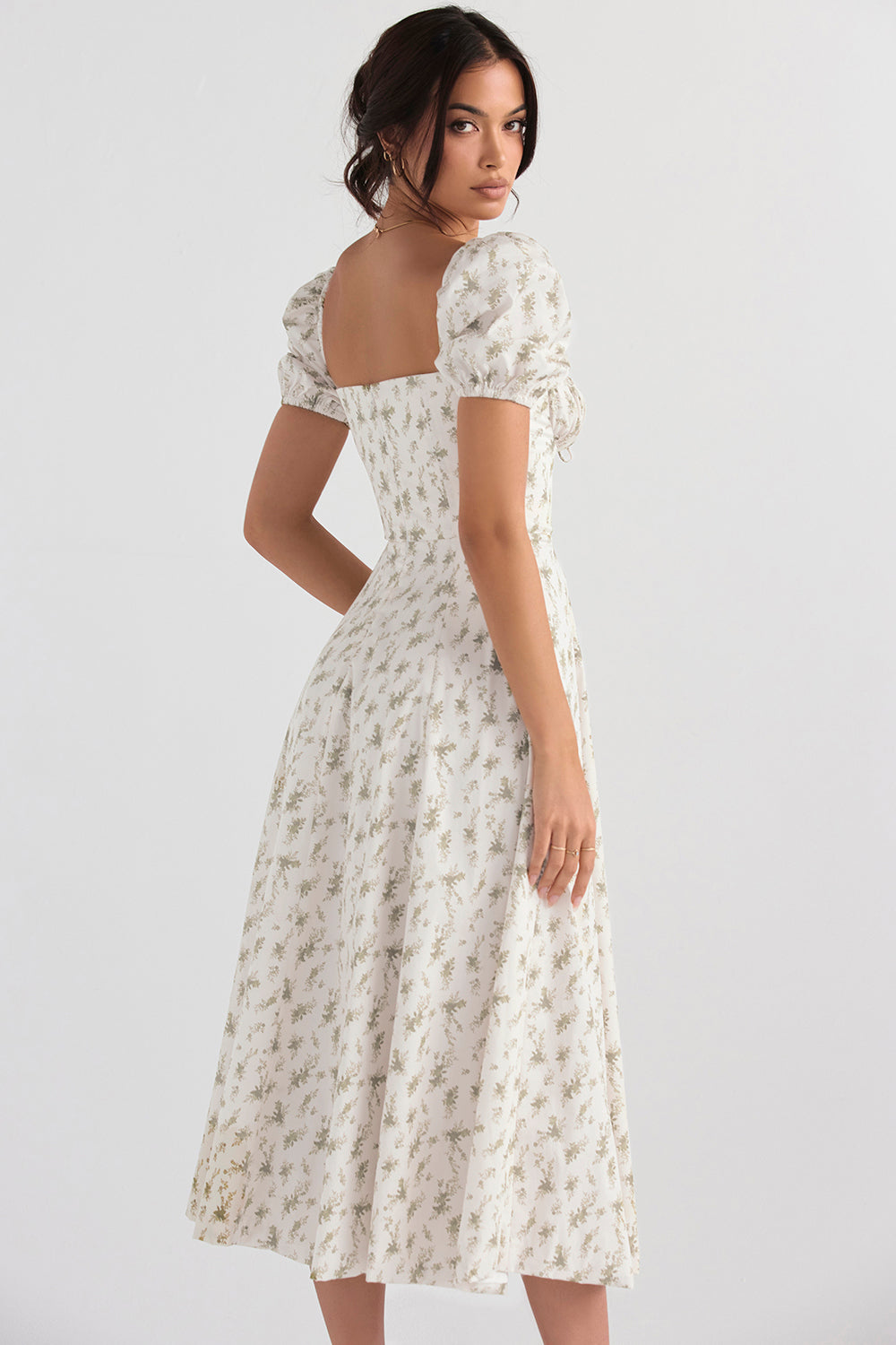 Ailene™ - Bloom Puff Sleeve Dress