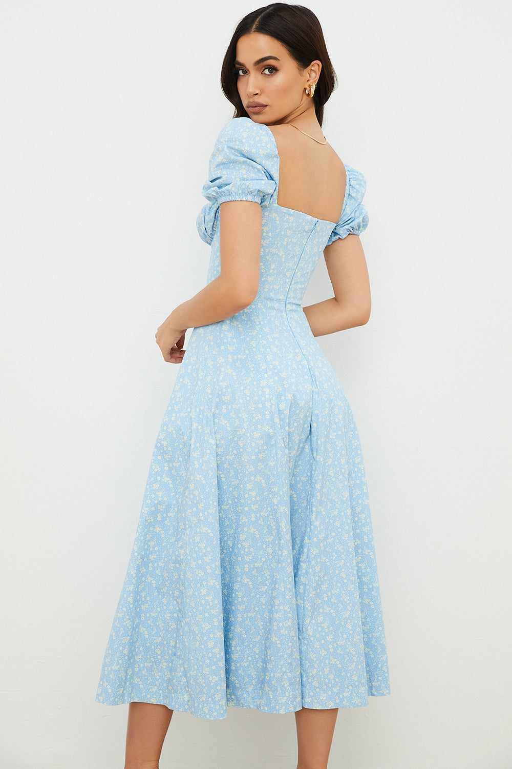 Ailene™ - Bloom Puff Sleeve Dress